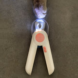 Cortador de Unhas Pet com Luz LED de Segurança