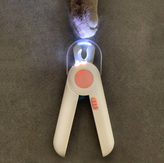 Cortador de Unhas Pet com Luz LED de Segurança