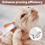 Máquina Aparadora de Patas Pet com Luz LED e Display Inteligente