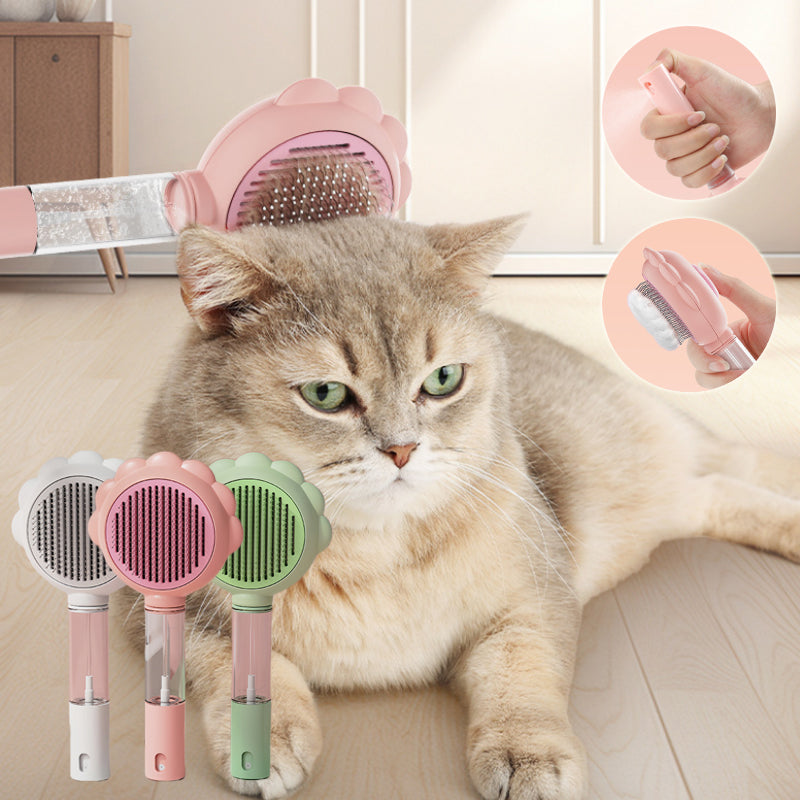 Escova Mágica Massageadora e Removedora de Pelos Pet